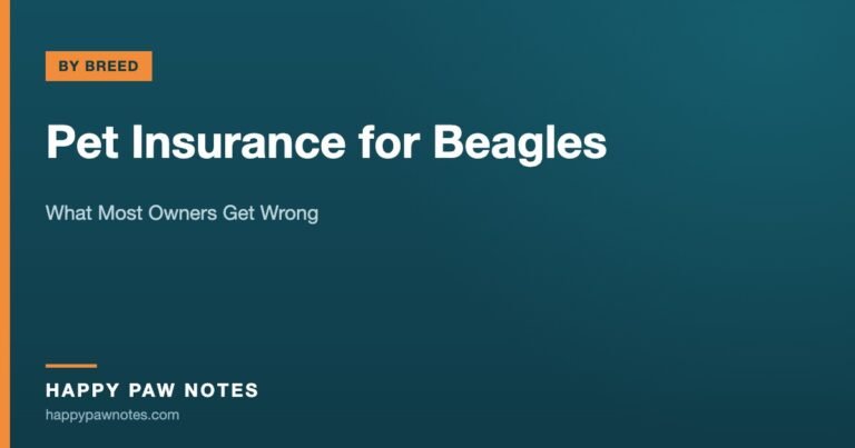 Pet Insurance for Beagles — What Most Owners Get Wrong, Happy Paw Notes